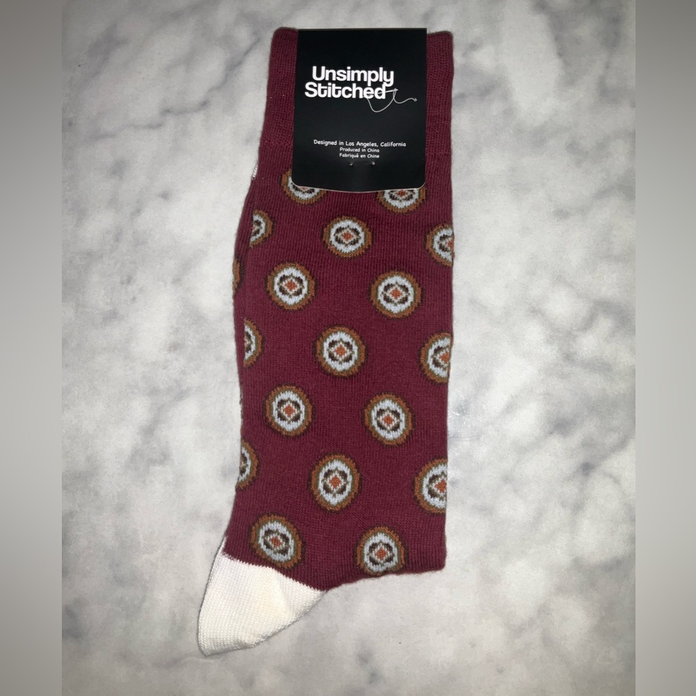 Unsimply Stitched Men’s Socks